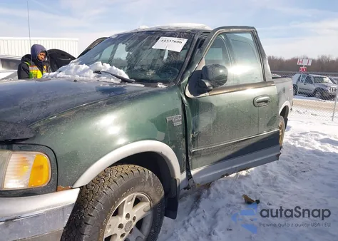 2002 Ford F-150 Lariat/Xlt from USA, damaged, VIN 1FTRW08L82KA87111